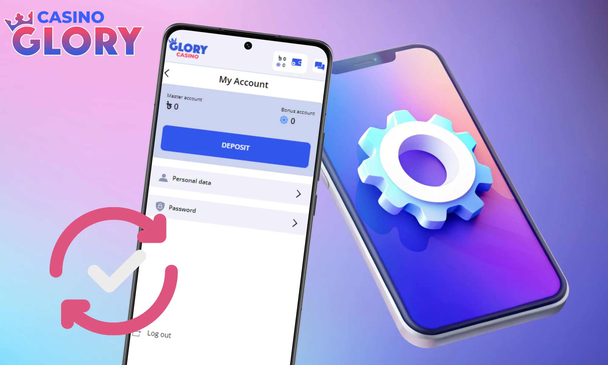 Bangladeş'teki Glory Casino uygulaması için otomatik güncelleme